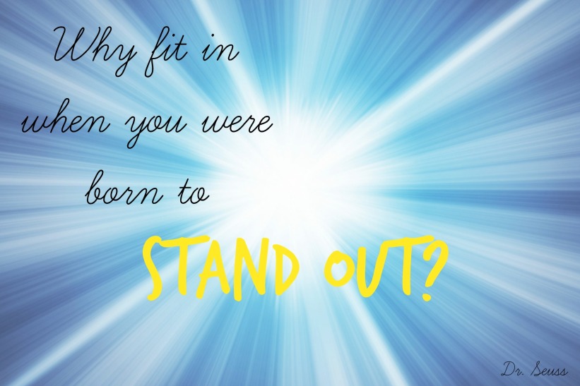 Stand out quote
